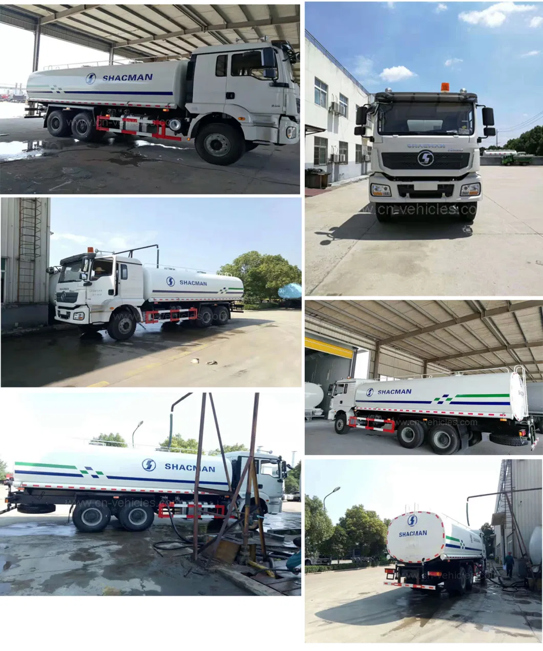 Shacman Shac H3000 Stainless Steel Drink Water Transport Tanker Truck