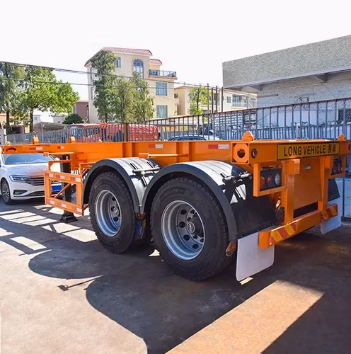 Plataforma/volquete/contenedor/esqueleto/esquelético/valla/pared lateral/Lowboy/Lowbed/volcado/plano/pared lateral/cama baja para camión remolque vehículo semirremolque