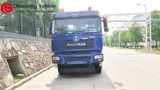 Shacman 12 ruedas 420HP 30ton 50toneladas Camión de remolque de rescate en carretera Grúas de auxilio para Zambia